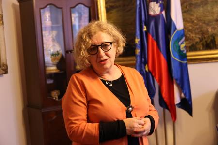 mag Breda Podbrežnik Vukmir, direktorica Knjižnice Franceta Balantiča Kamnik